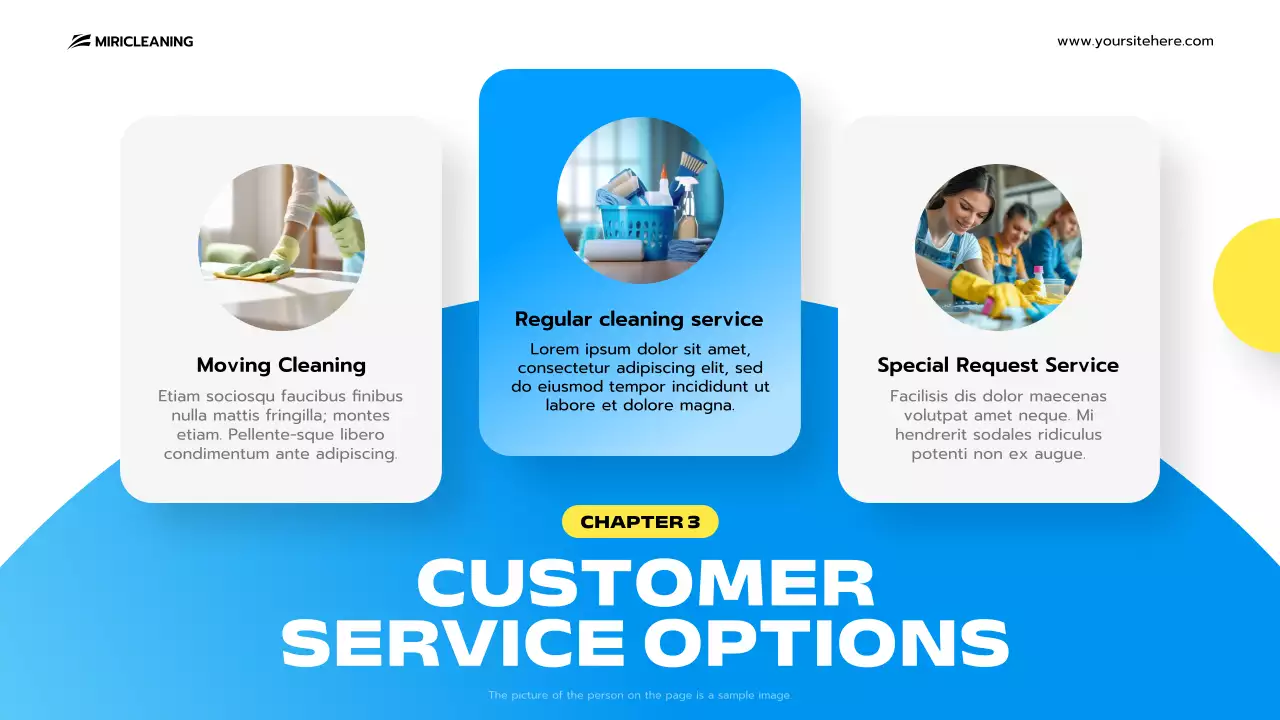 Blue Clean Cleaning Promotion Presentation