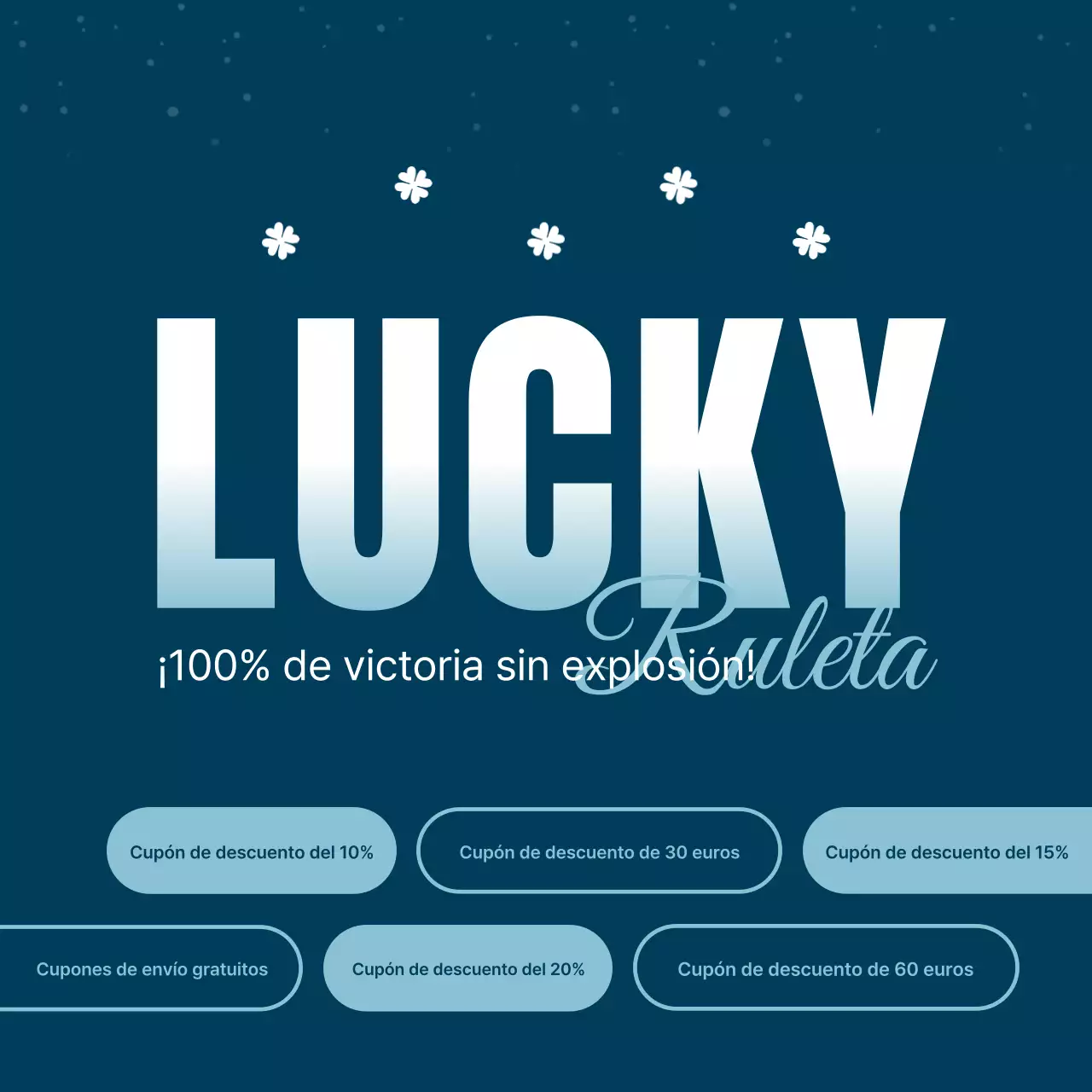 Evento promocional Blue Modern