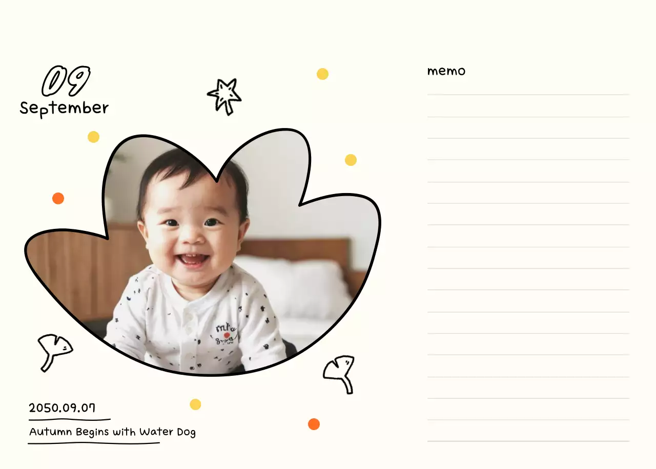 Buku harian Tahun Baru yang putih dan cantik