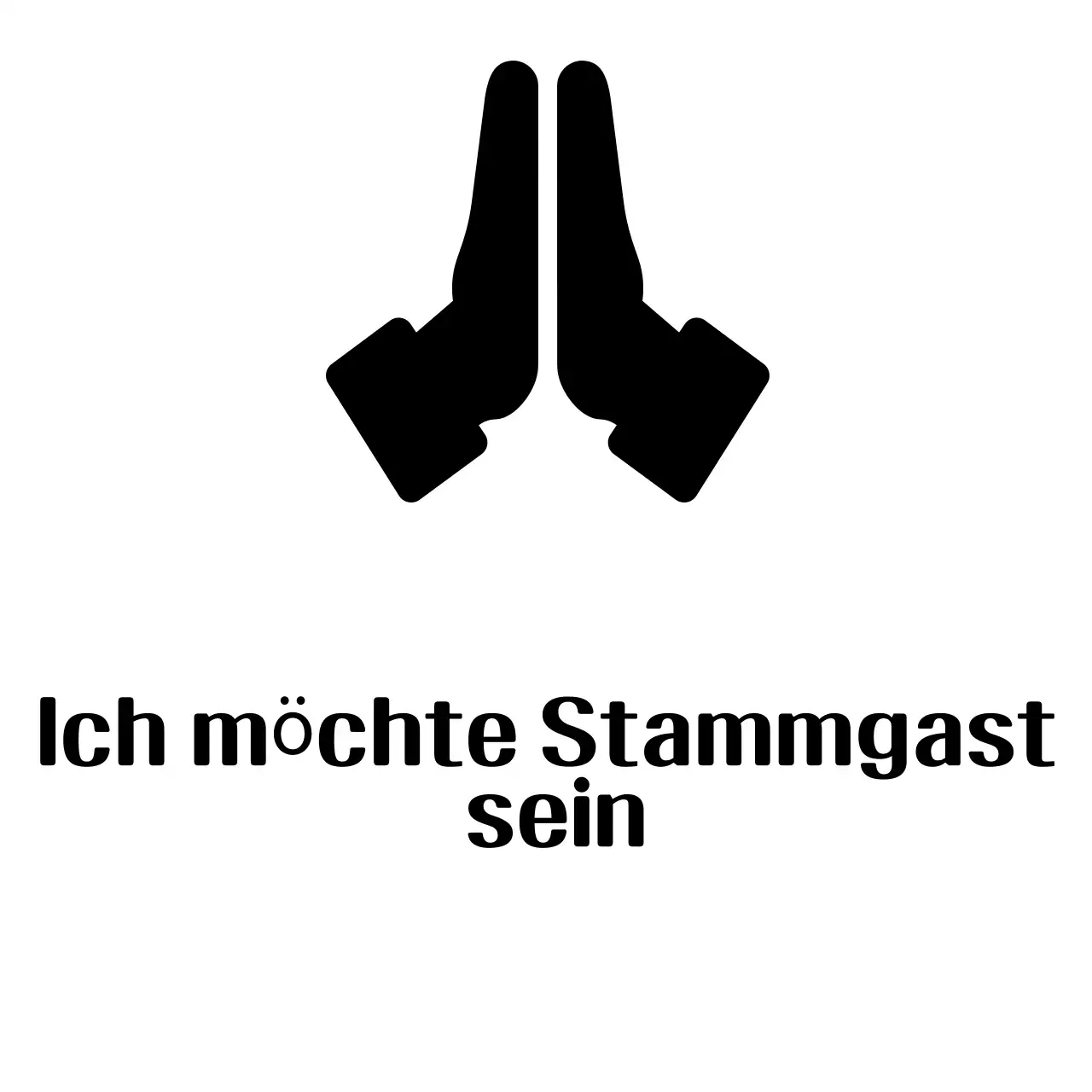 Schwarzes einfaches Werbebriefpapier