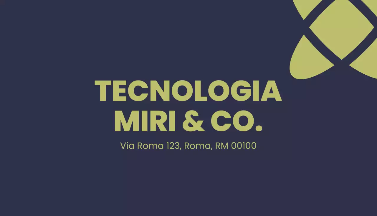 biglietto da visita moderno sage