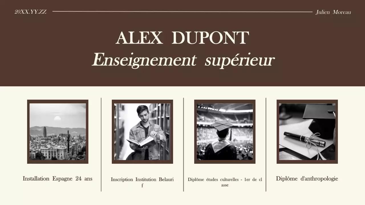 Présentation de la biographie moderne des Noirs