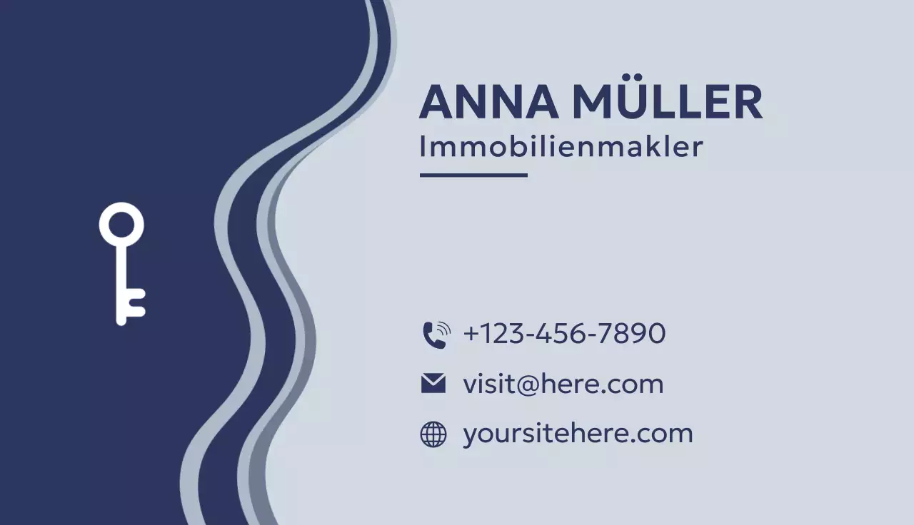 marine moderne immobilien visitenkarte