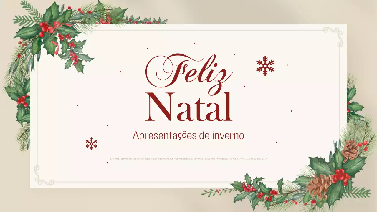 Um guia para um Natal luxuoso em bege
