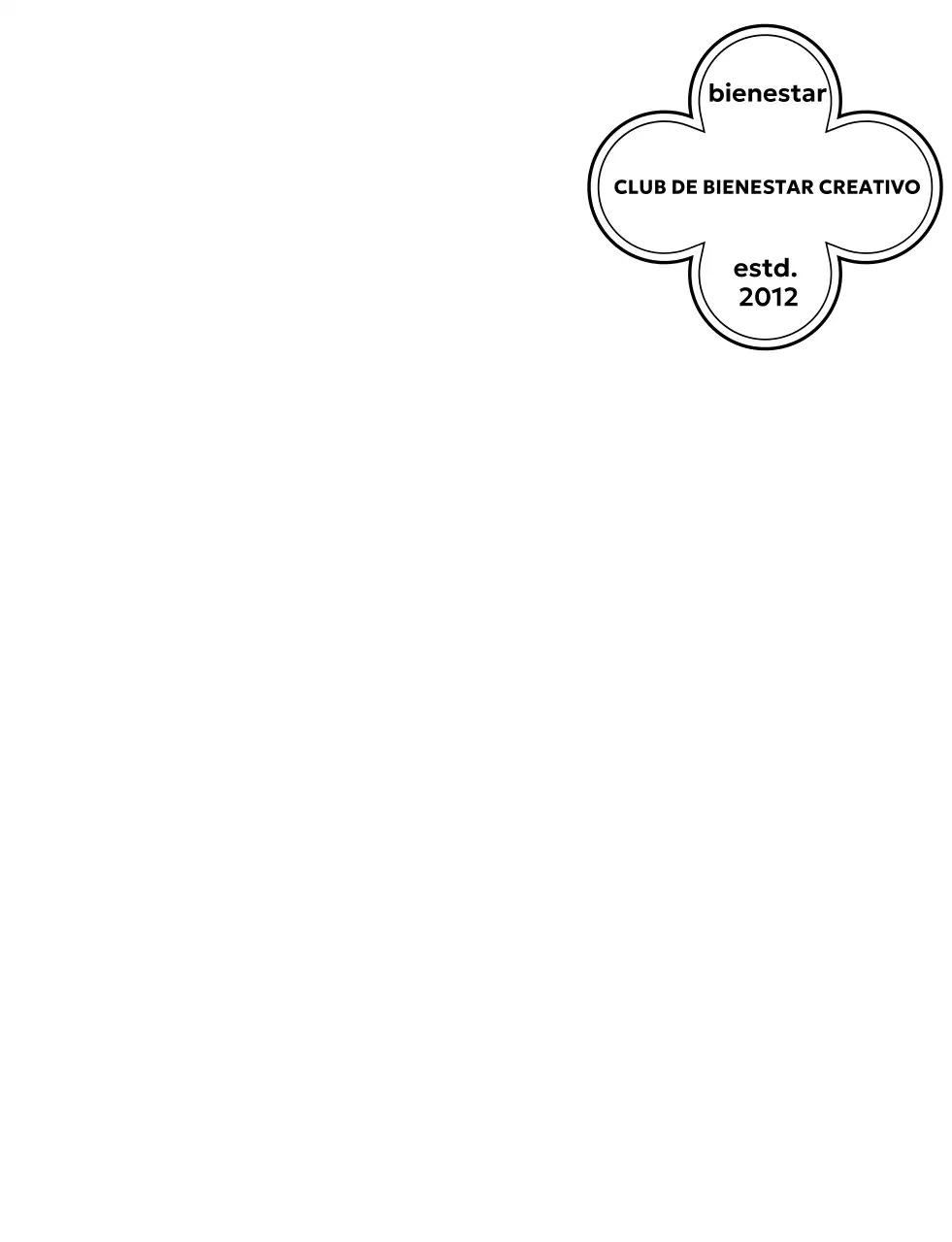 Logotipo sencillo de una flor negra