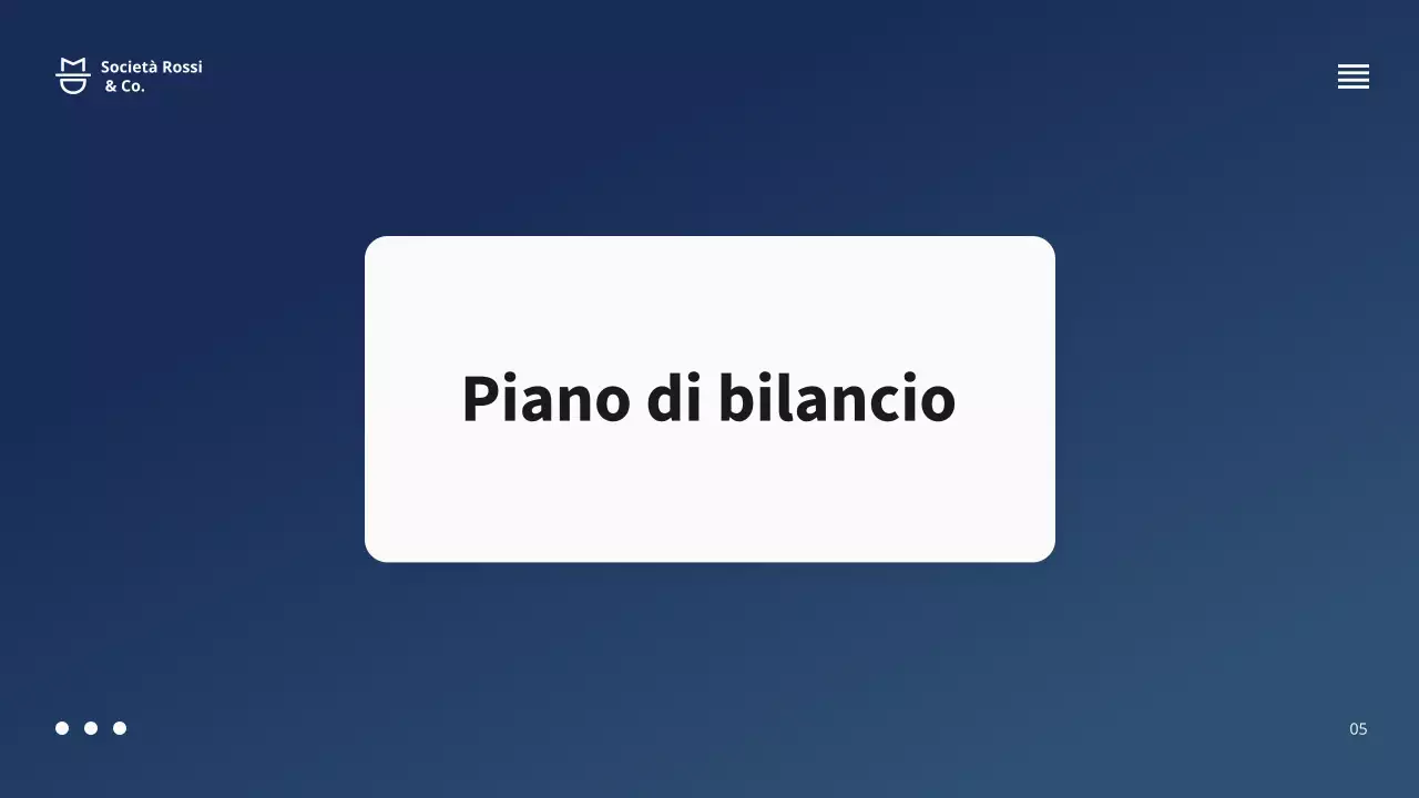 Presentazione della proposta di progetto commerciale della Marina