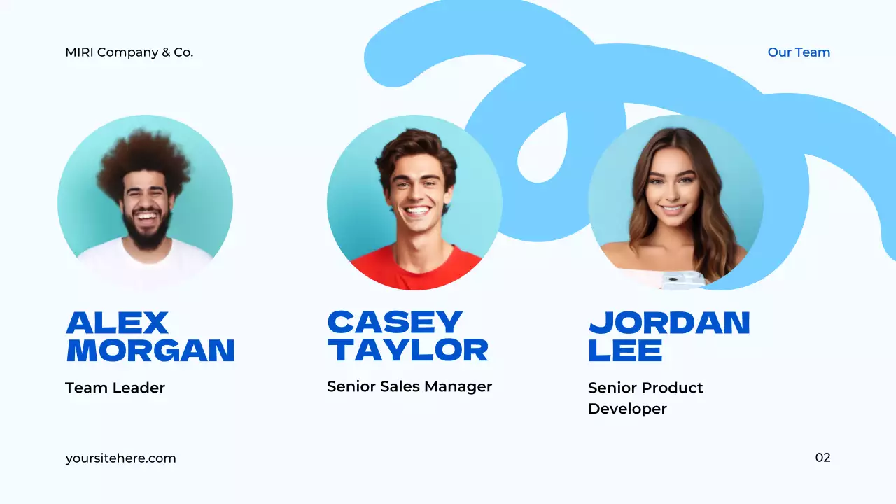 Presentasi Proyek Modern Biru