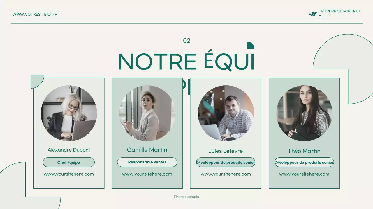 document de proposition de projet moderne mint