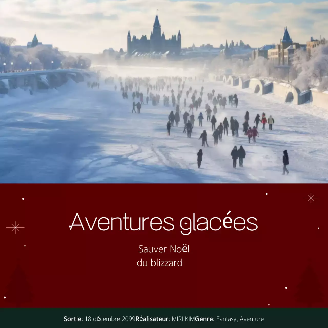 Cadeaux de Noël rouges et cosy