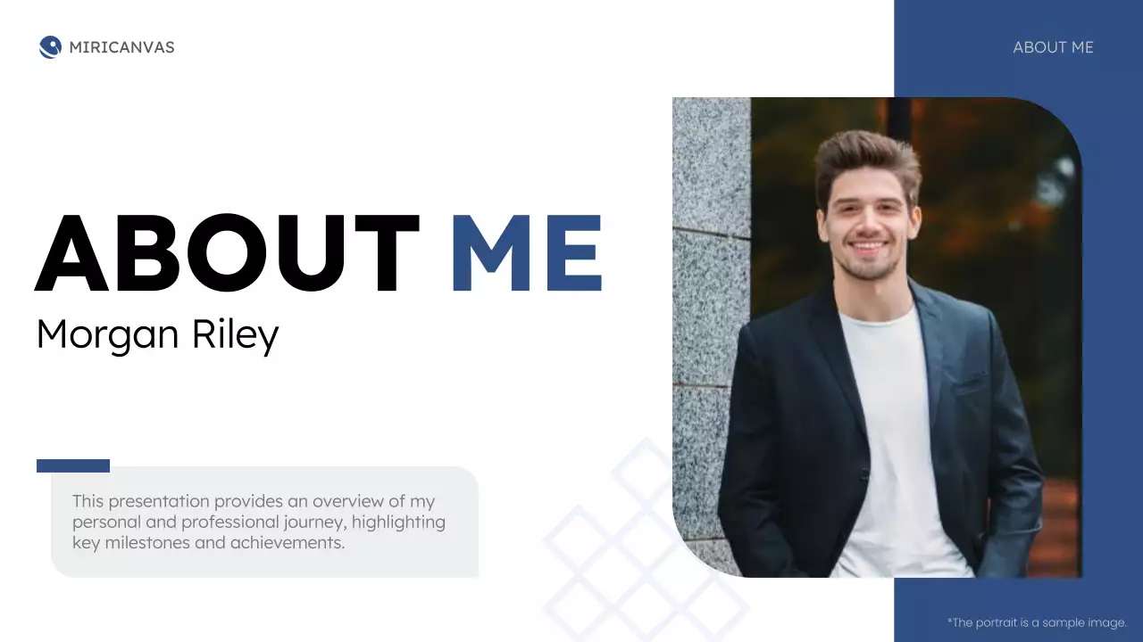 Blue Modern Personal Presentation