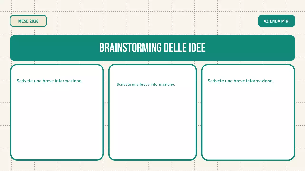Guida al brainstorming verde e moderno