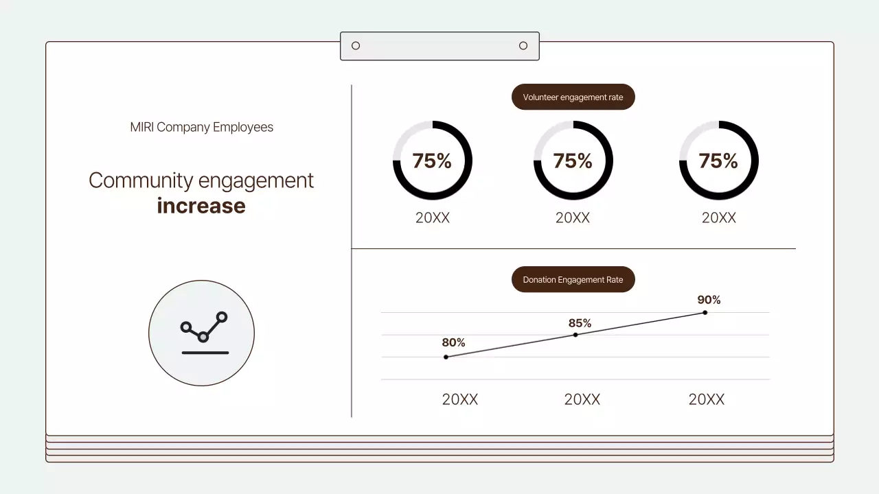 Apresentação do documento do relatório profissional branco