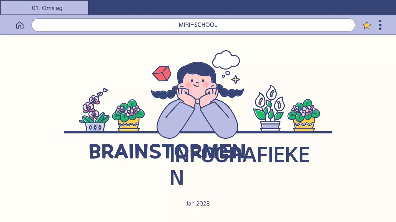 marine cartoon onderwijs presentatie