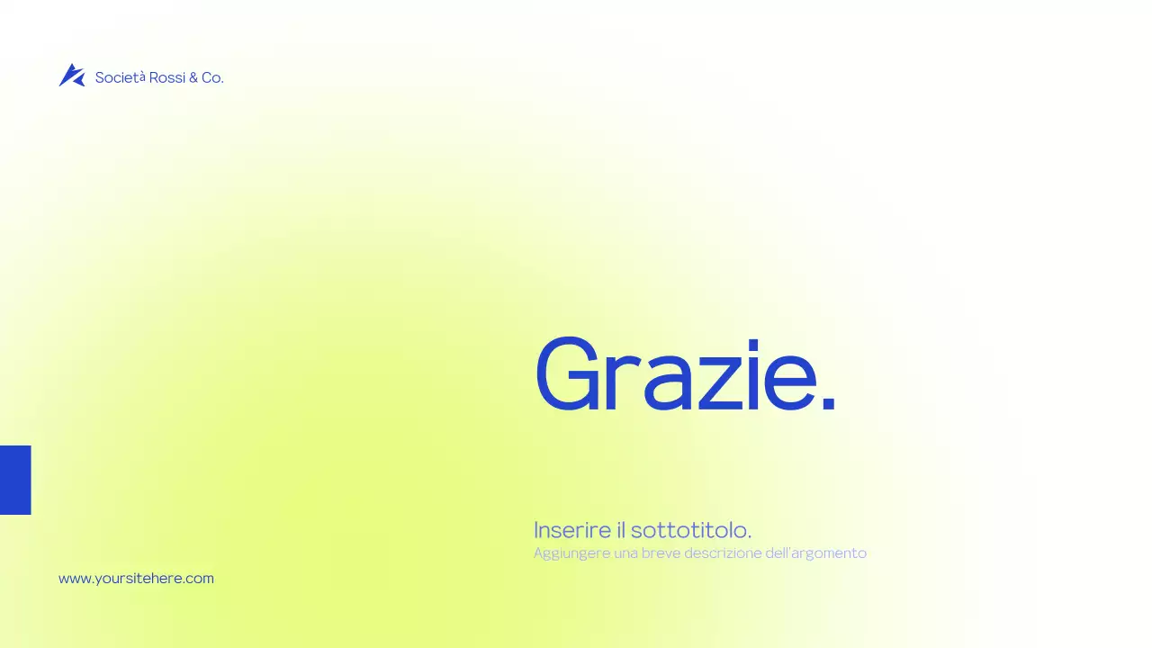 Documento di proposta di un progetto moderno e verde