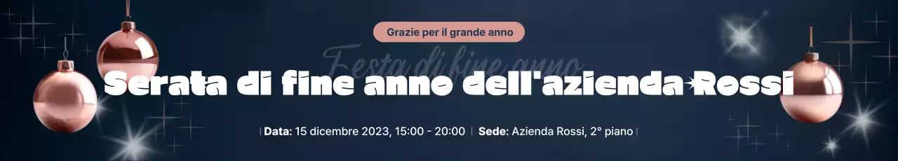 Festeggiamenti chic in blu navy