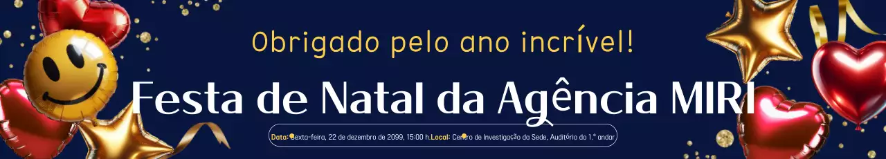 Evento de festa moderno em azul-marinho