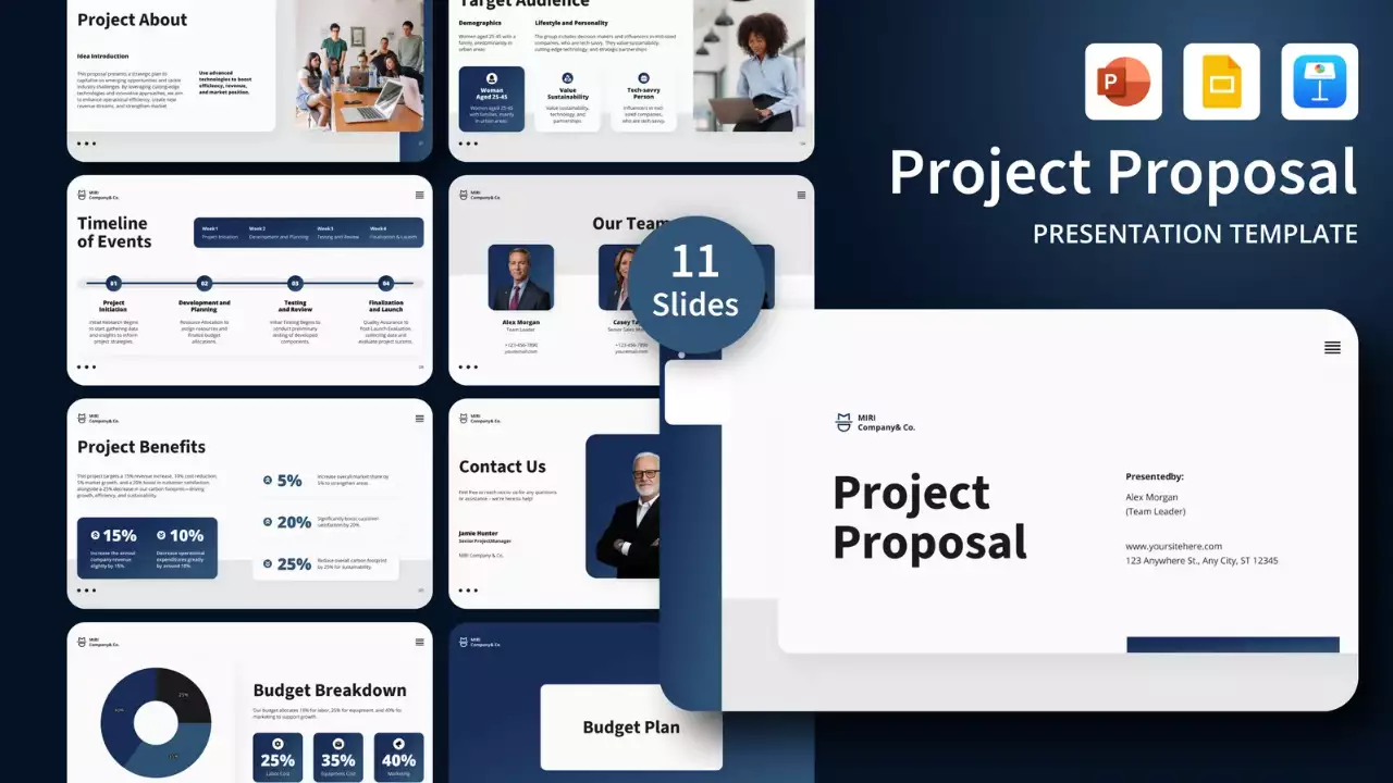 Navy Business Project Voorstel Presentatie