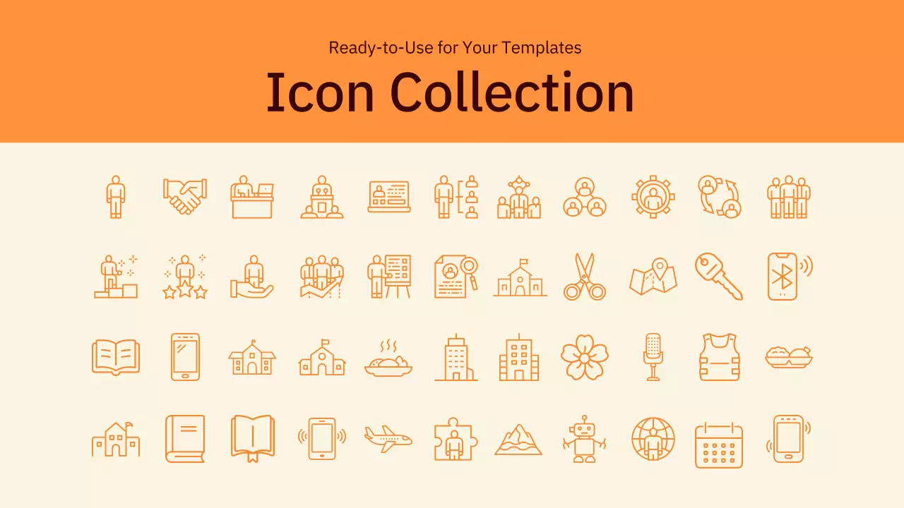 Orange Modern Journey Presentation