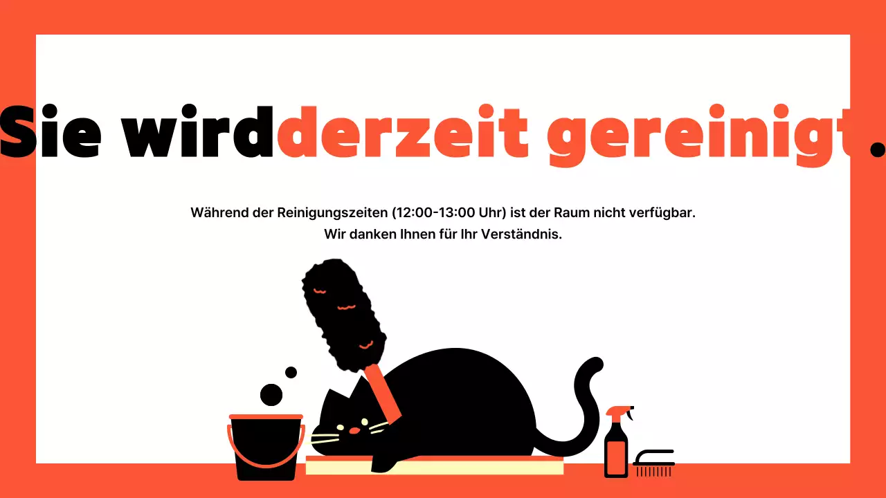 Orange Pop-Ankündigungen fördern