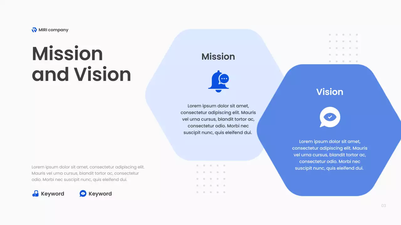 블루 모던 스타트업 피치 프레젠테이션