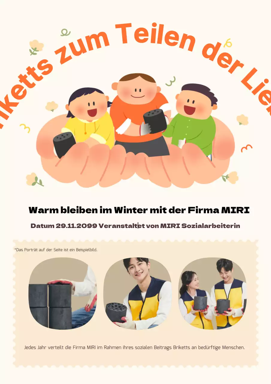 Beige Cosy Werbegeschenk