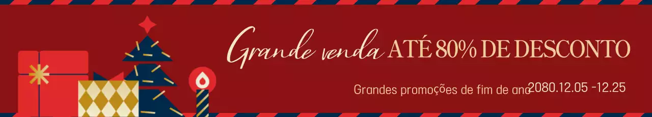 Anúncio de venda de férias Red Vintage