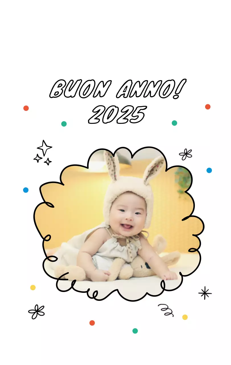 Calendario fotografico di Capodanno