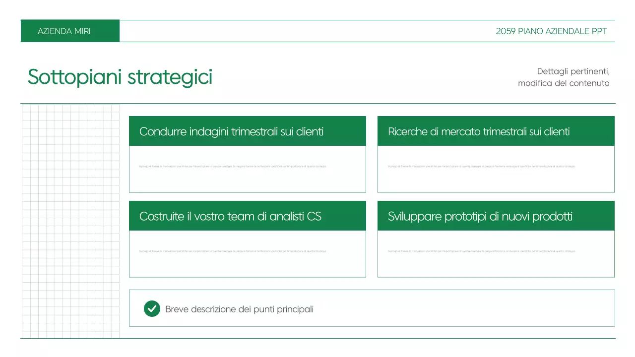 Abstract Pianificare un piano di lavoro pulito