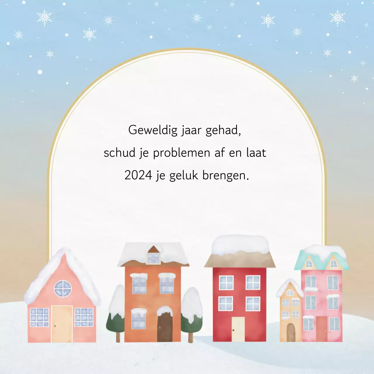 Blauwe eenvoudige kerstgroeten