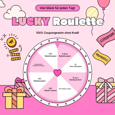 Rosa und gemütlich Rabattaktion