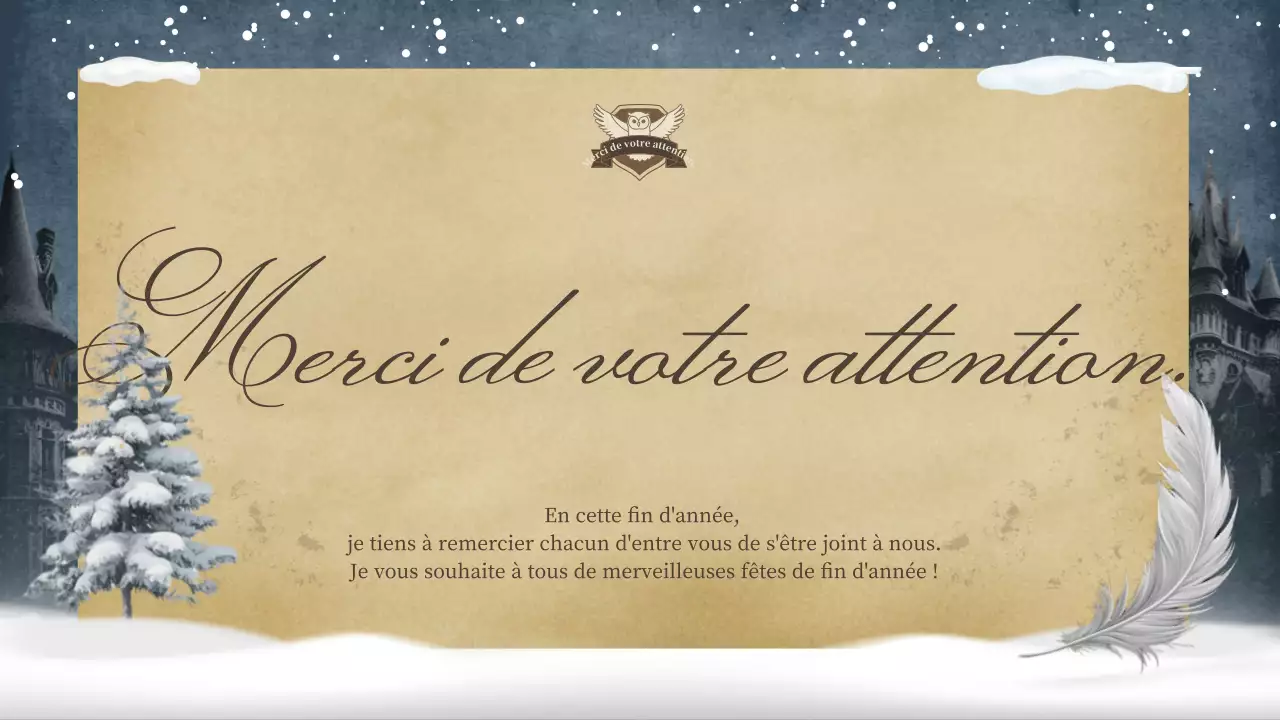 invitation de Noël classique beige