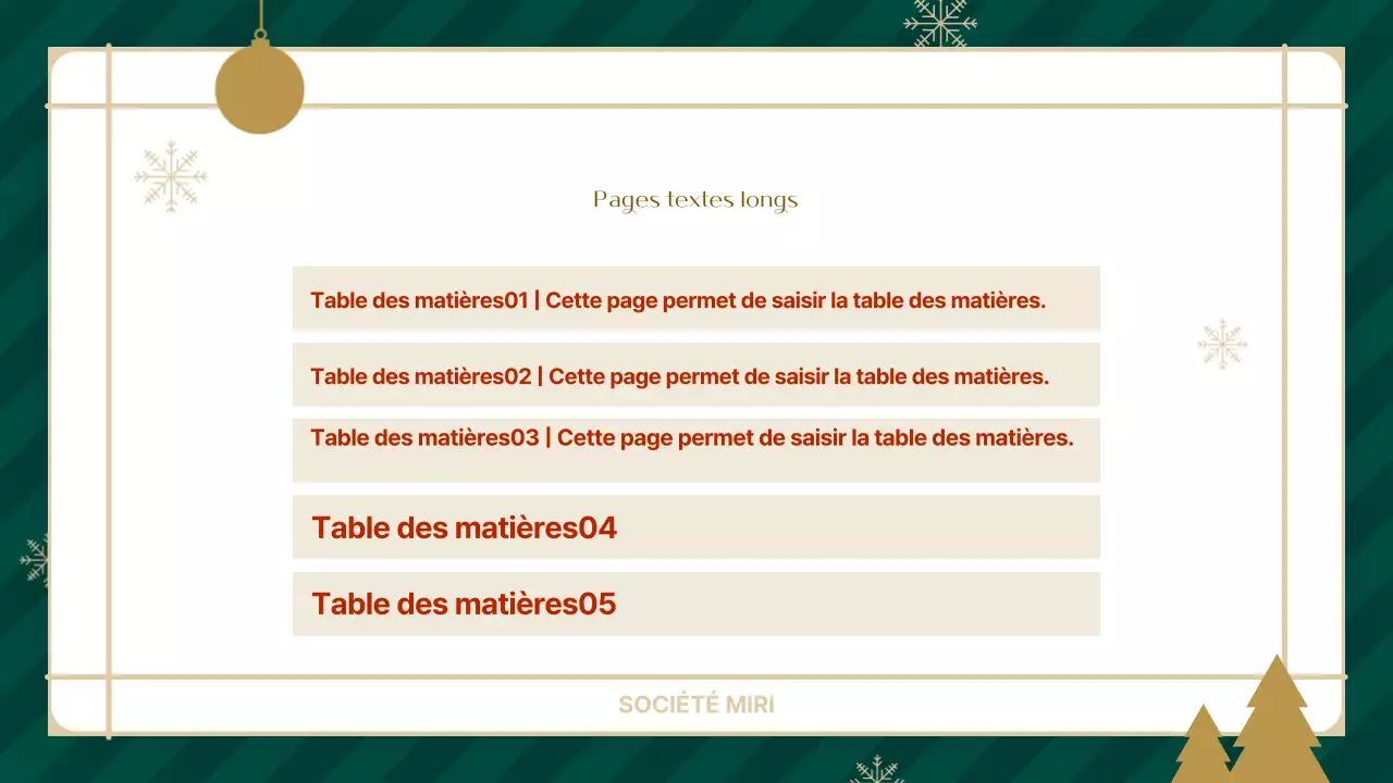 Guide pour les présentations abstraites simples