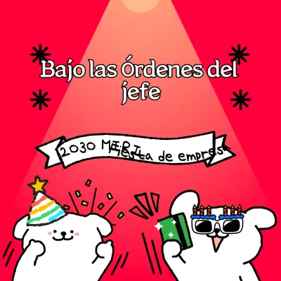 Invitación para la fiesta de fin de curso en blanco y rosa, estilo botella