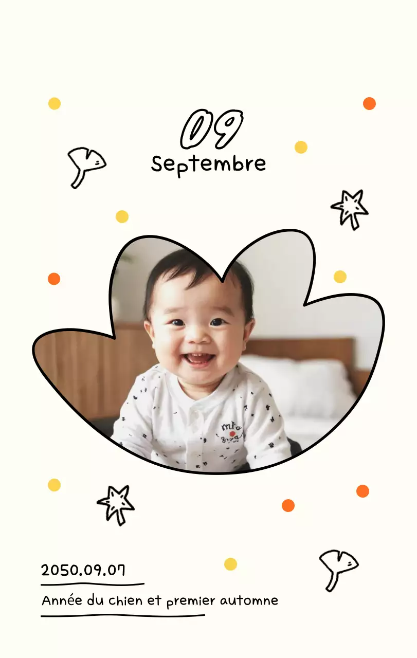 Calendrier photo du Nouvel An