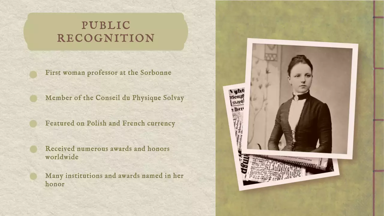 Green Classic Biography Presentation