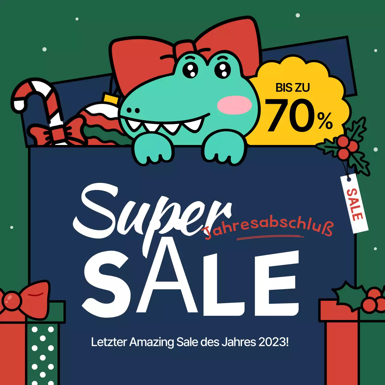 Rote Weihnachten - Marketingaktion für die Weihnachtszeit