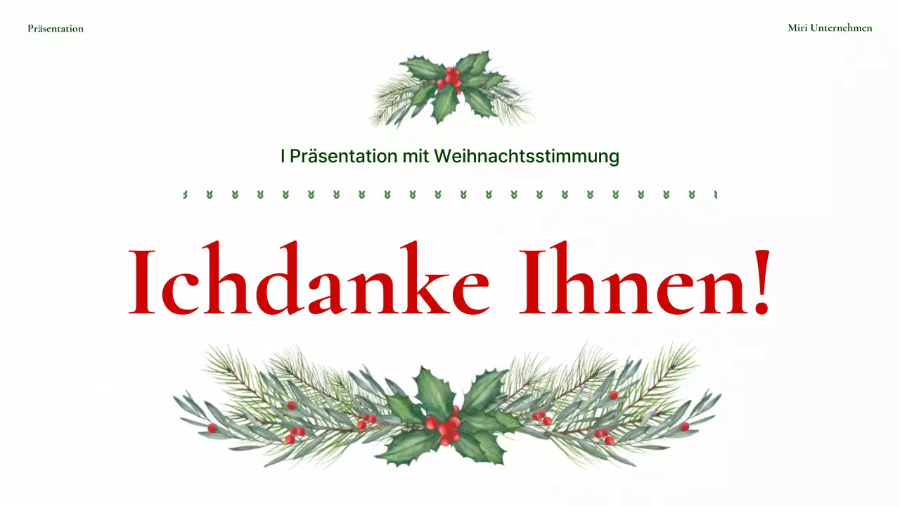 Hübscher Weihnachts-Hintergrundplaner in Rot und Grün