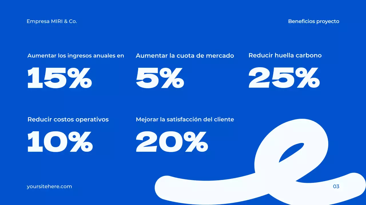 documento de propuesta de proyecto blue modern