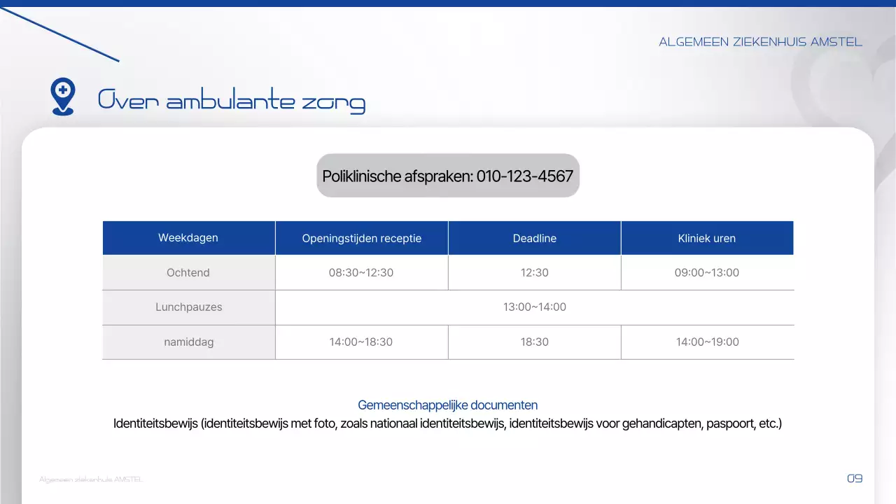 Informatie communiceren over Farang Modern Hospital