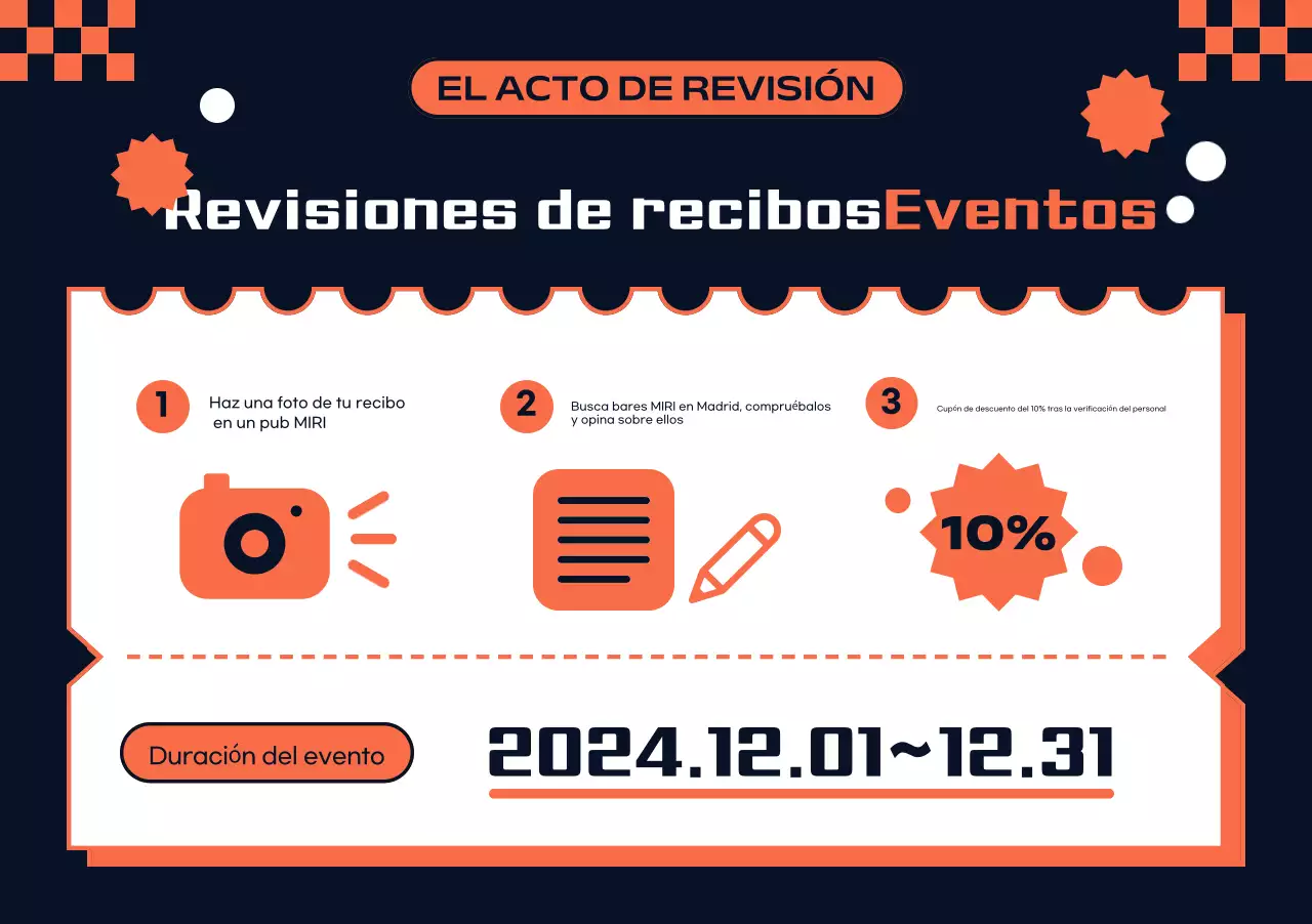 Anuncio de cóctel Orange Pop