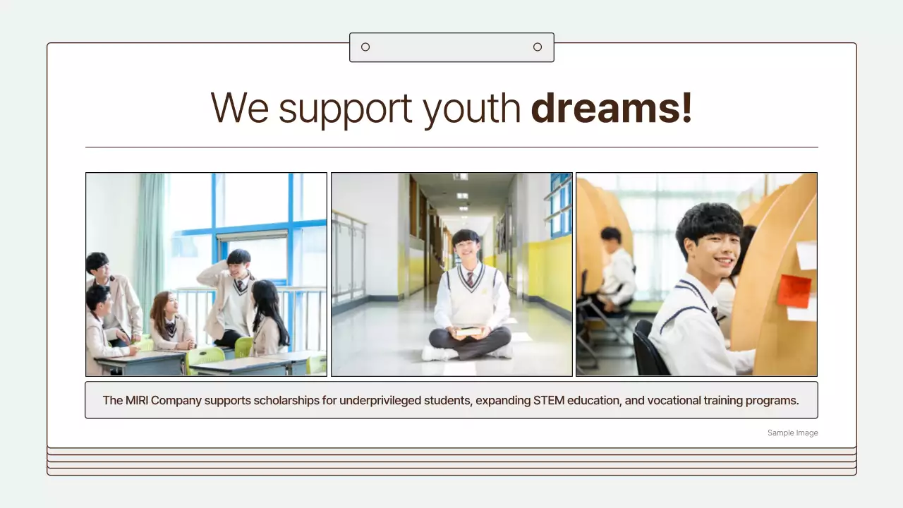 Apresentação do documento do relatório profissional branco