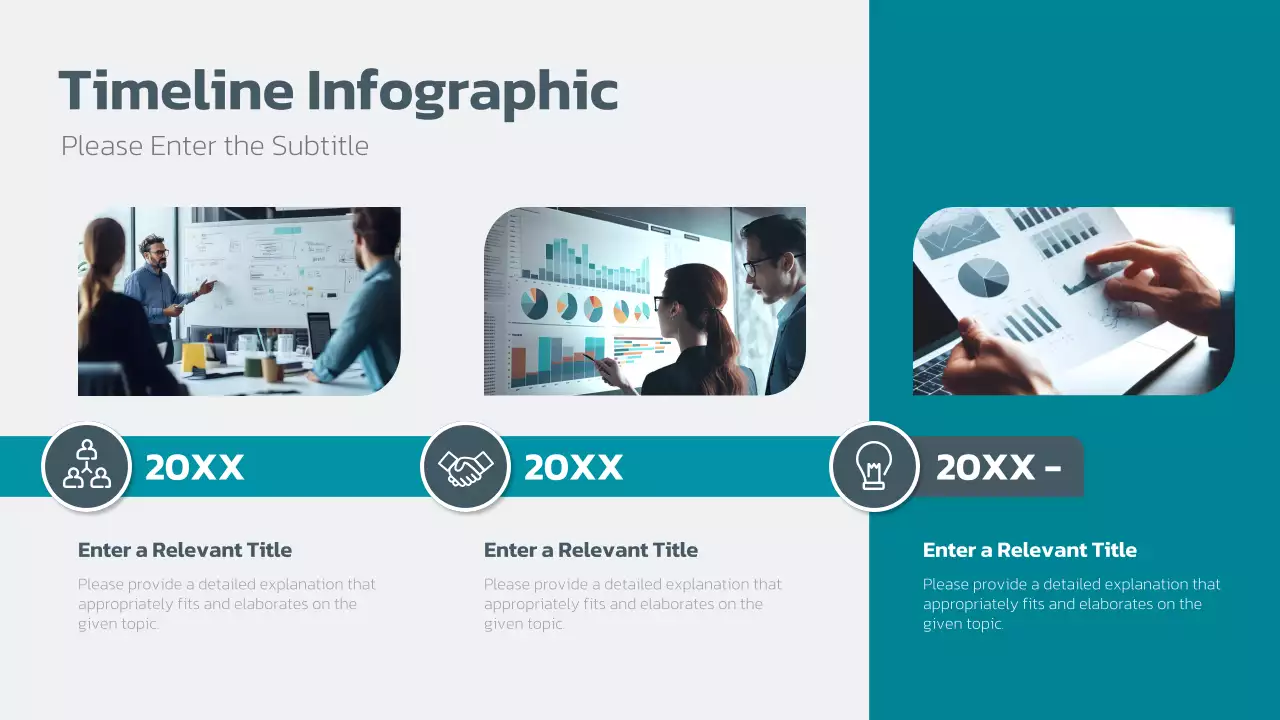 Teal Modern Business Plan Infographic