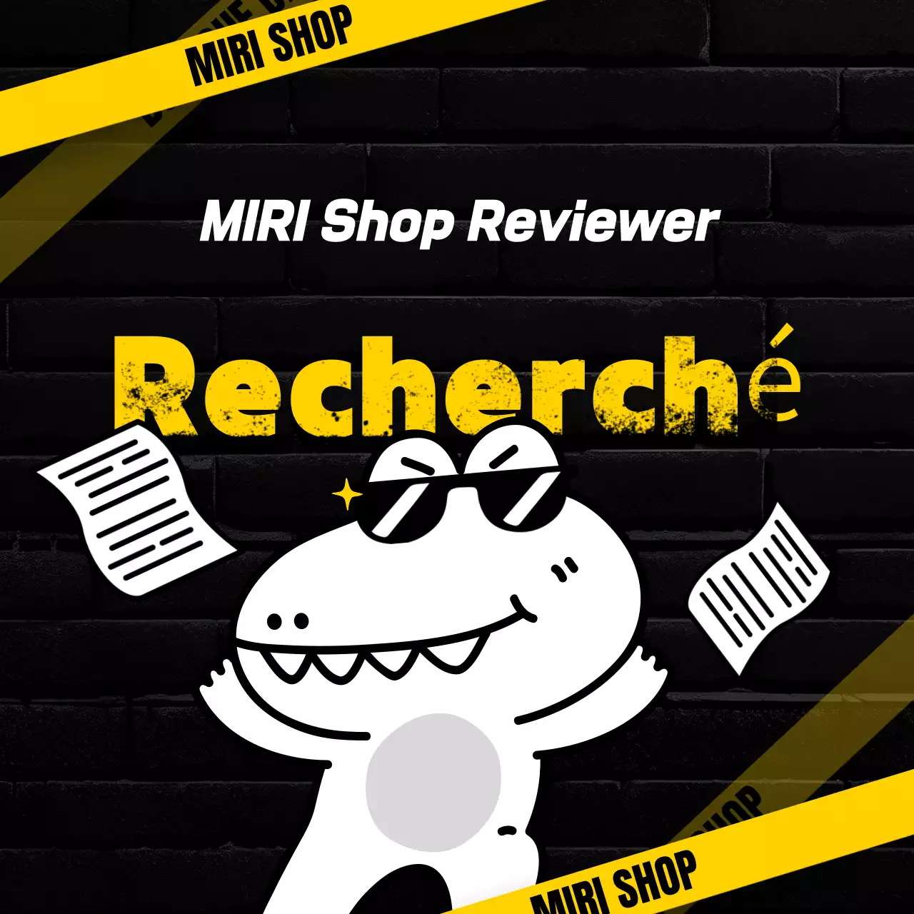 Black Gag Review Event Ads