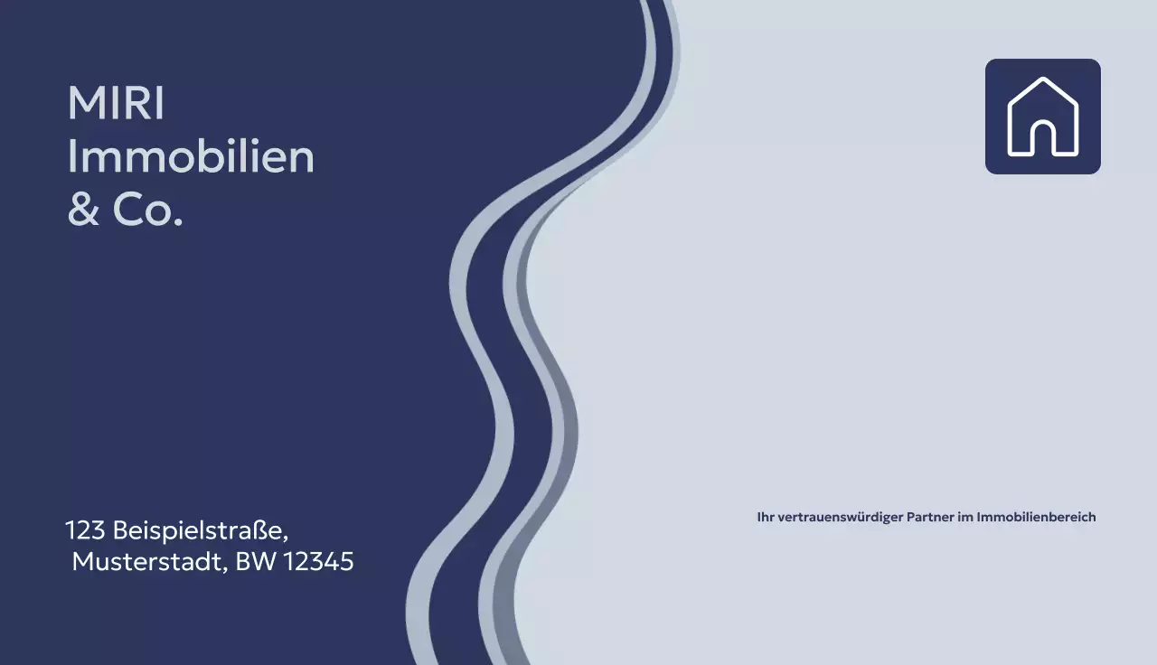 marine moderne immobilien visitenkarte