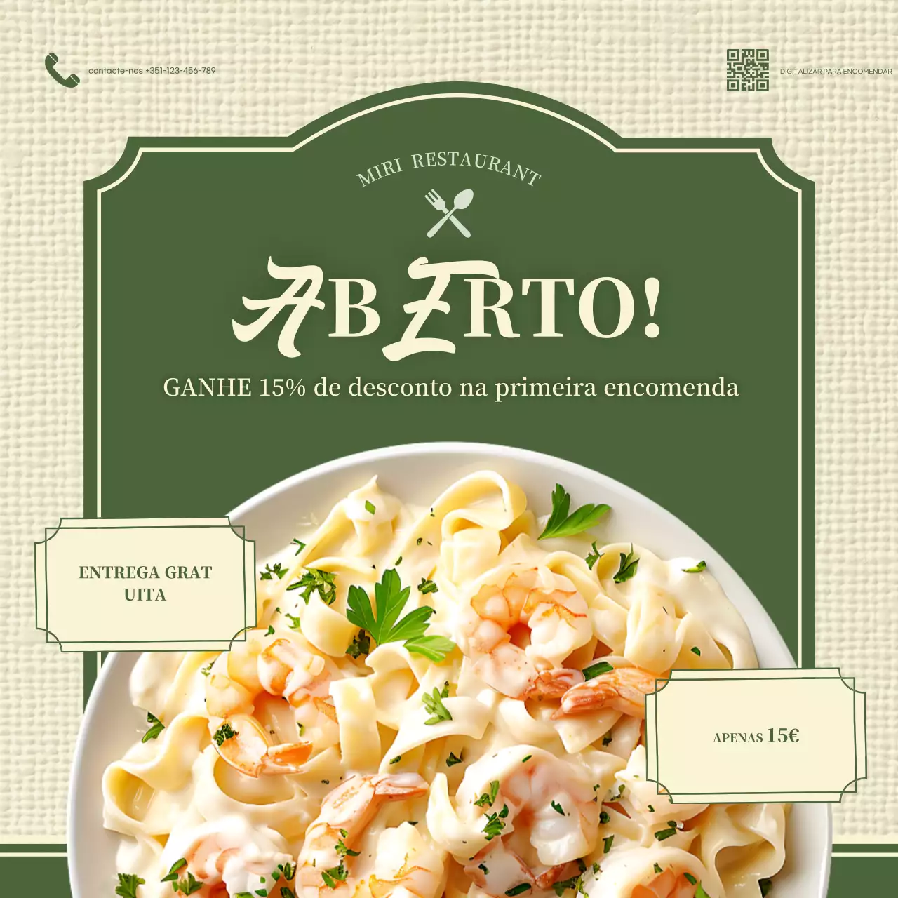 promoção restaurante green classic