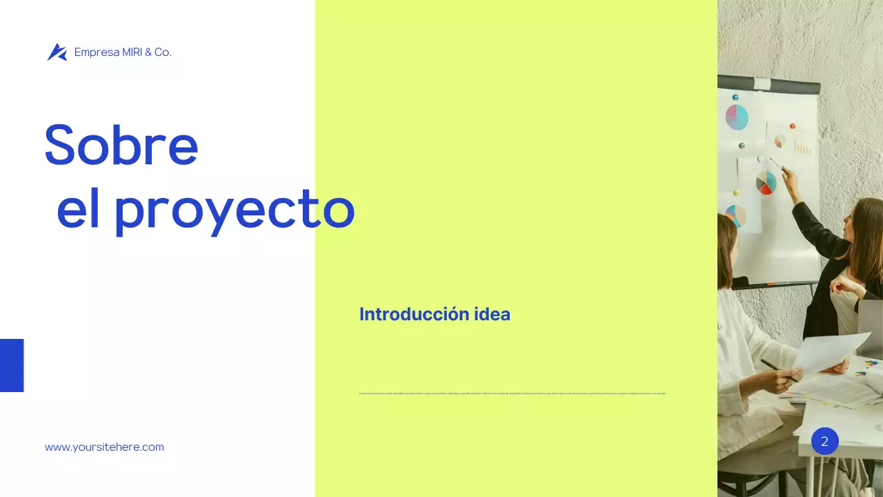 Documento de propuesta de proyecto ecológico moderno