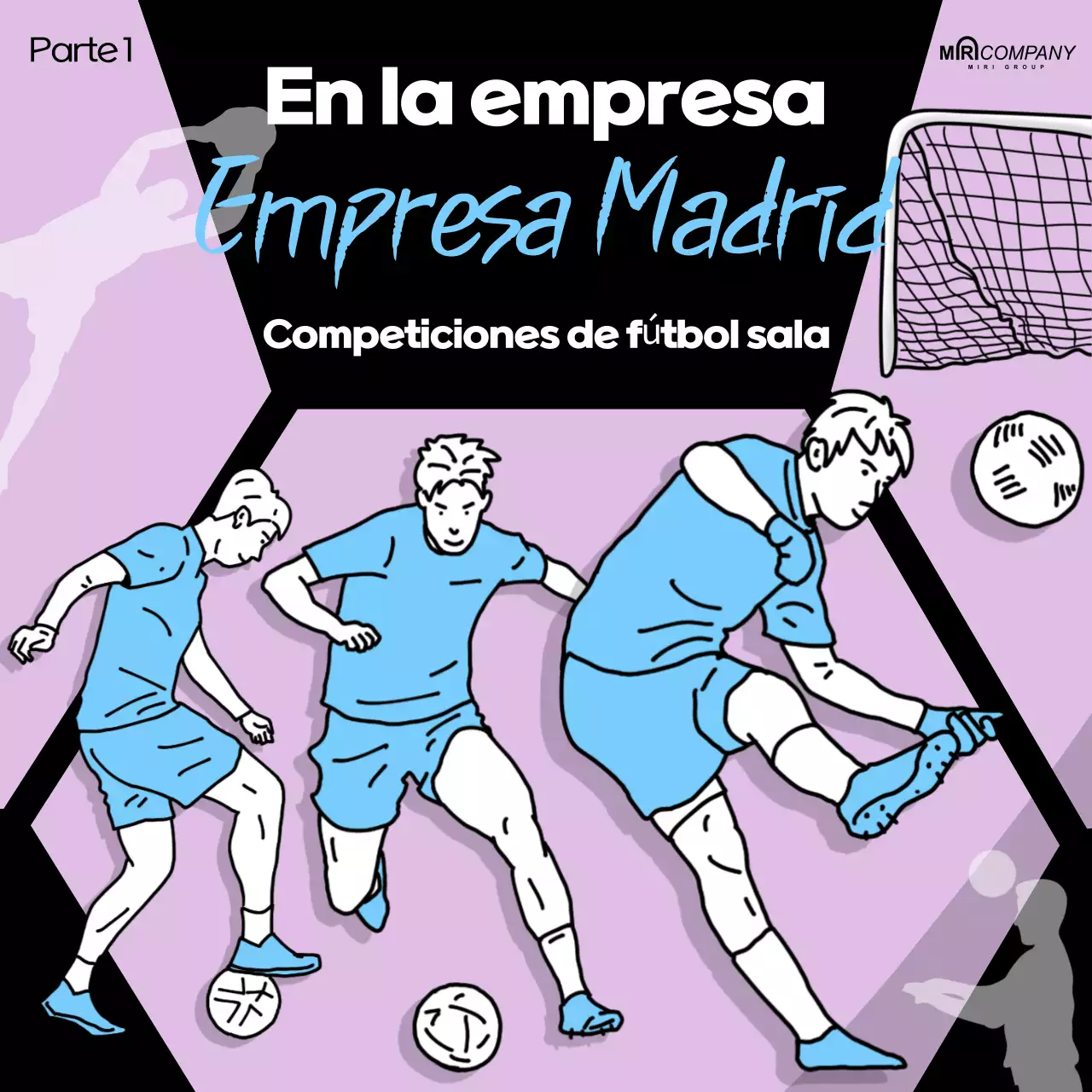 Evento de fútbol retro malva