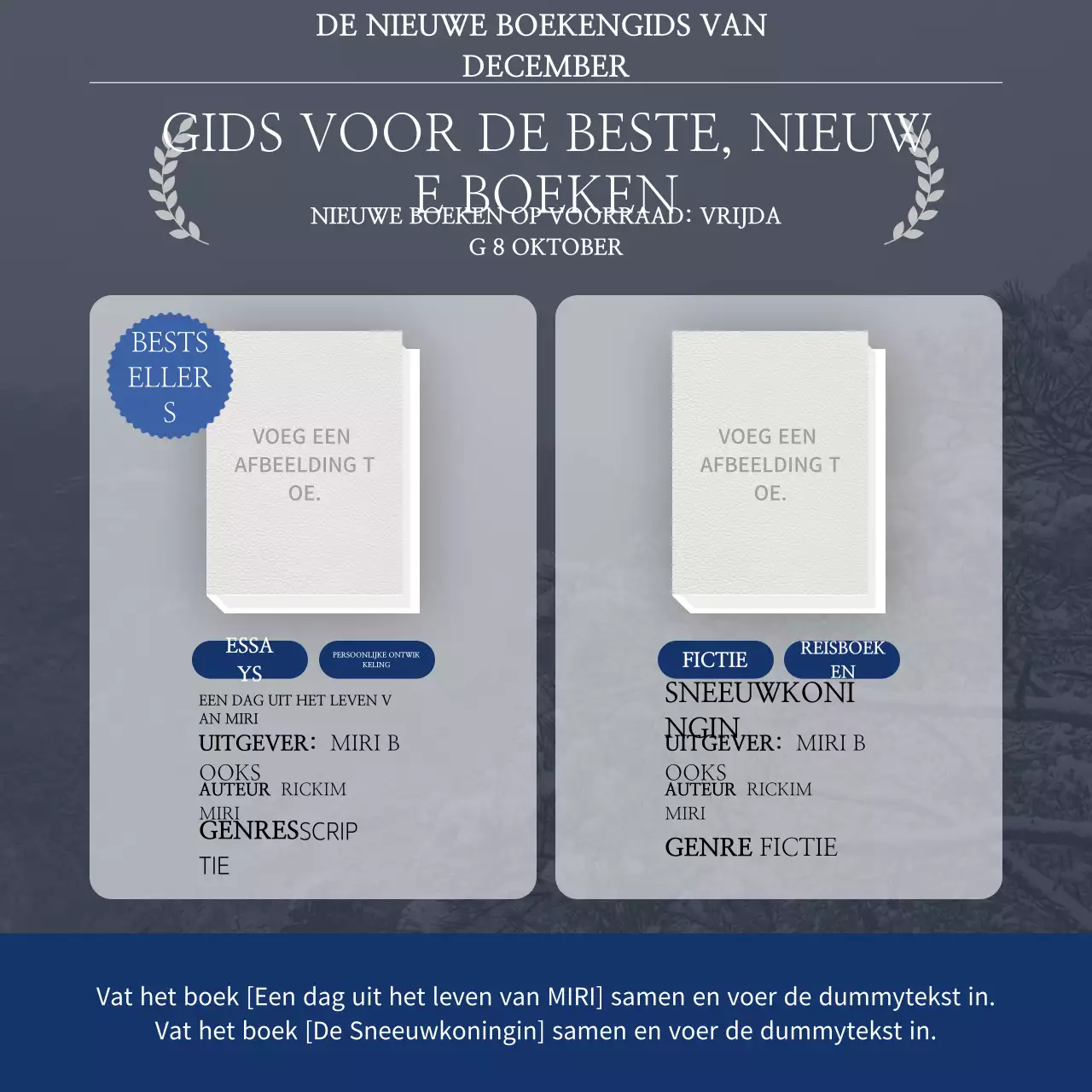 De grijze klassieke boekengids promoten