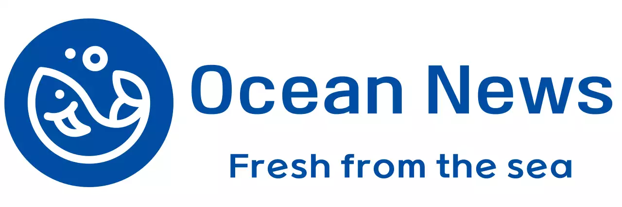 Blue simple sushi restaurant logo