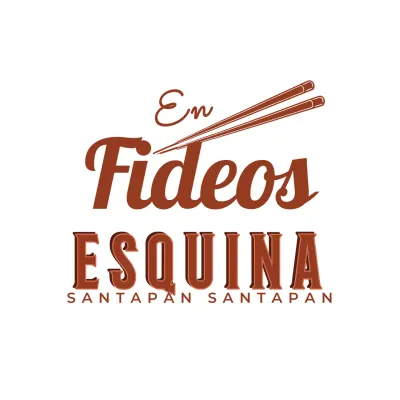 anuncio de fideos clásicos marrones